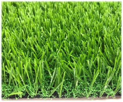 Tenun rumput Lansekap rajut rumput 7000 Dtex Rumput Buatan Dalam Ruangan Iso Disetujui